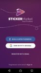 Sticker market emoji keyboard تطبيق 1