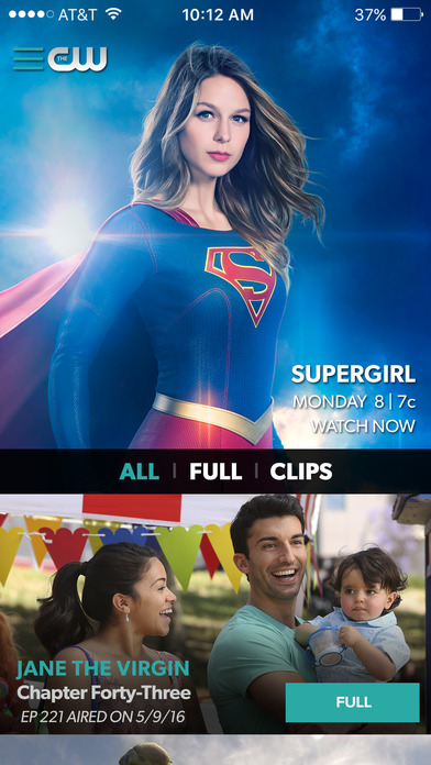 The CW Network app 15