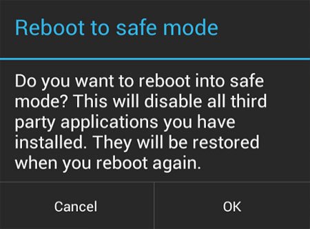 Boot Safe Mode Android