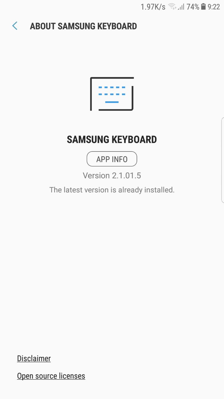 Samsung Galaxy Note 8 Keyboard Mohamedovic 2