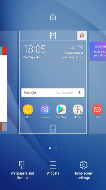 Samsung Galaxy J7 Prime Homescreen settings Mohamedovic