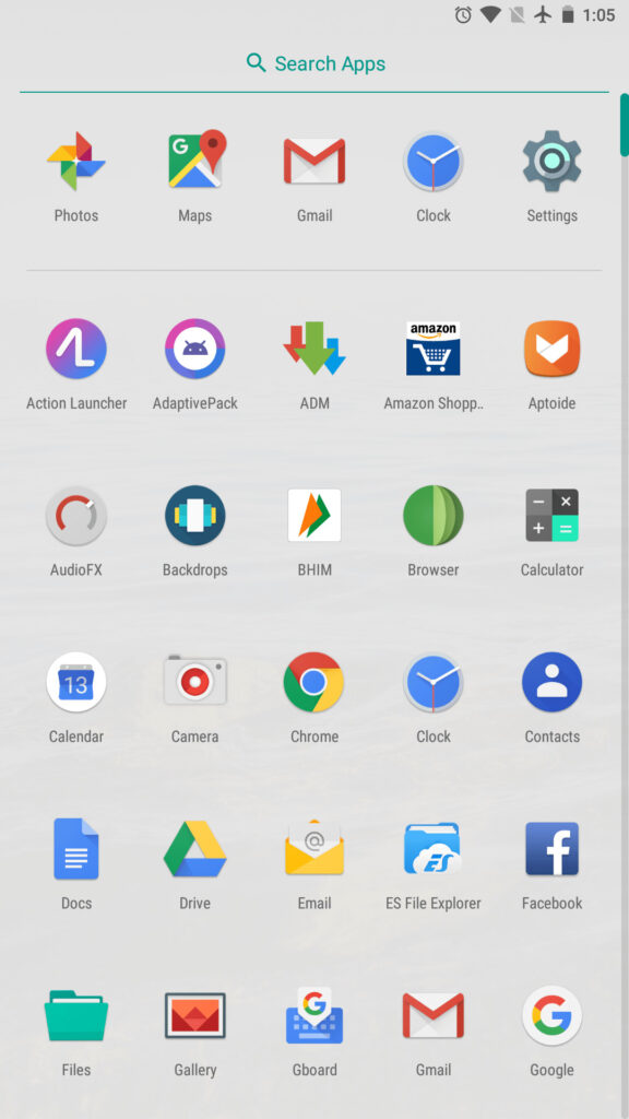 Google Pixel 2 Launcher App Drawer Mohamedovic