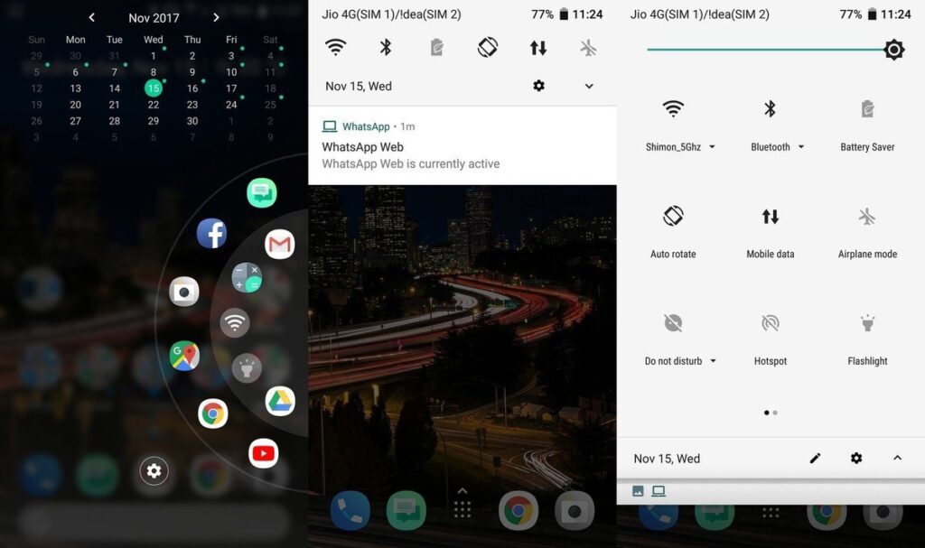 HTC U11 with Android 8.0 Oreo Screenshots Mohamedovic