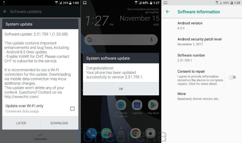Android 8.0 Oreo on HTC U11 Mohamedovic 02