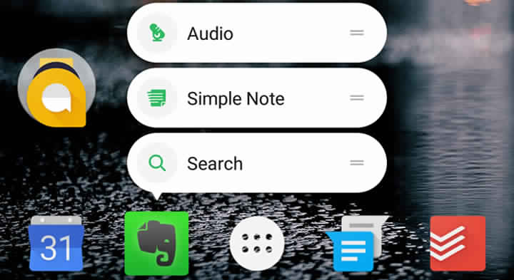 Apps shortcut in Android Oreo Ui Mohamedovic