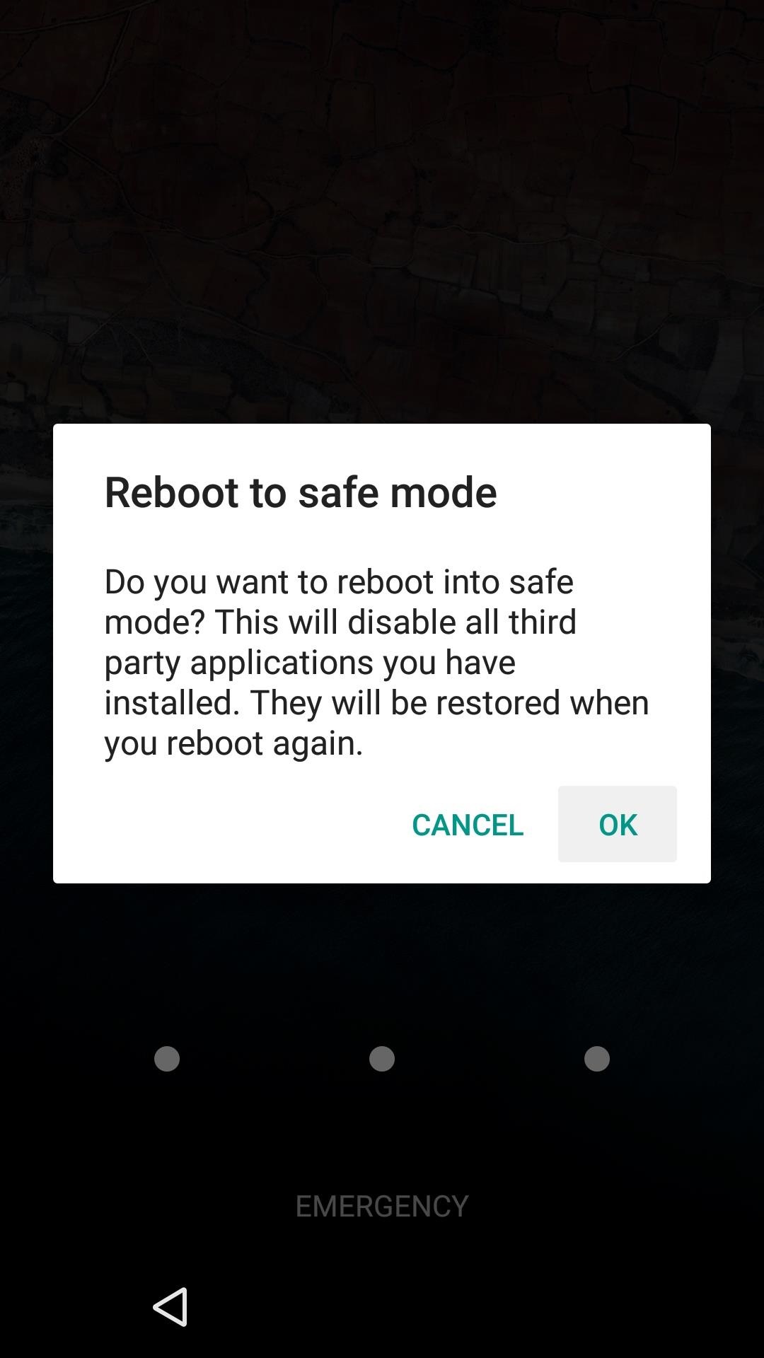 Booting into Safe Mode to Bypass Third Party Lock Screen Mohamedovic 02