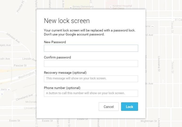 Reset lock screen password by Android Device Manager Mohamedovic 02