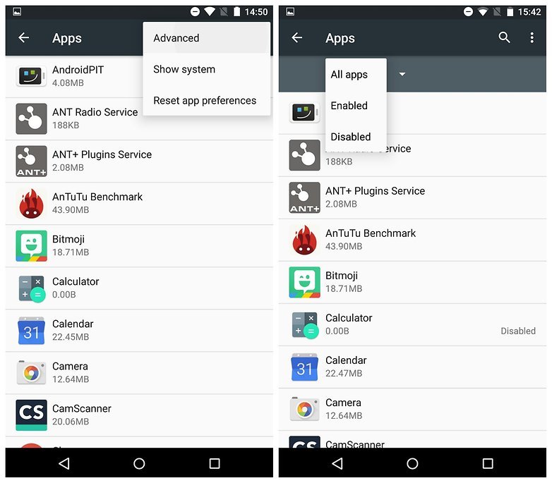 Android Disabled Apps Mohamedovic