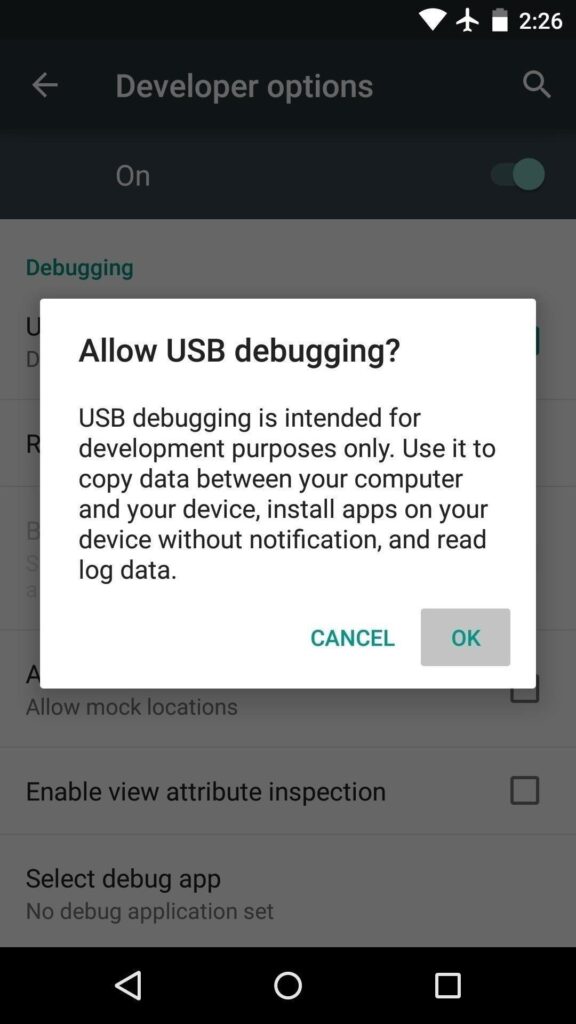 Enable USB Debugging Mode Mohamedovic 03
