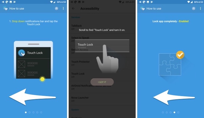How to use Touch Lock App to Disable Touch Inbut Mohamedovic