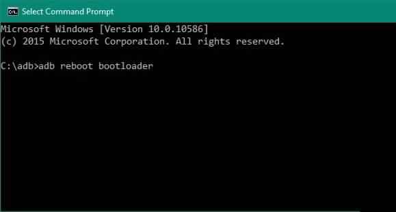 adb reboot bootloader Mohamedovic