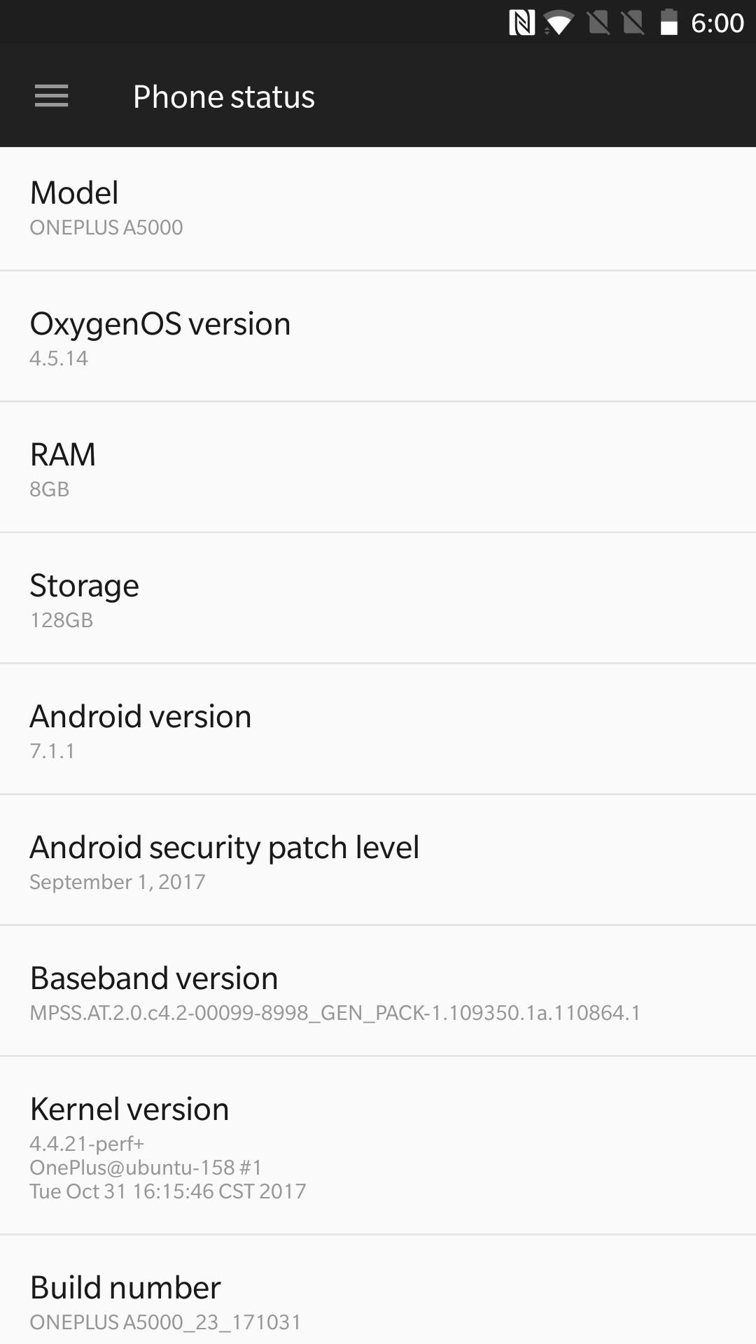 OnePlus 5 Firmware Version Mohamedovic 02