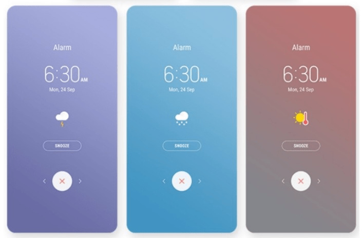 Samsung Galaxy S9 Alarm App Mohamedovic