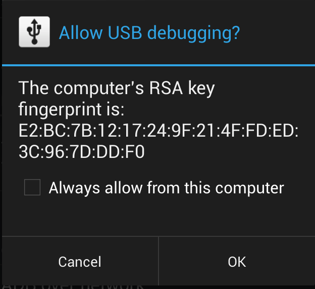 Allow USB Debugging on PC Mohamedovic