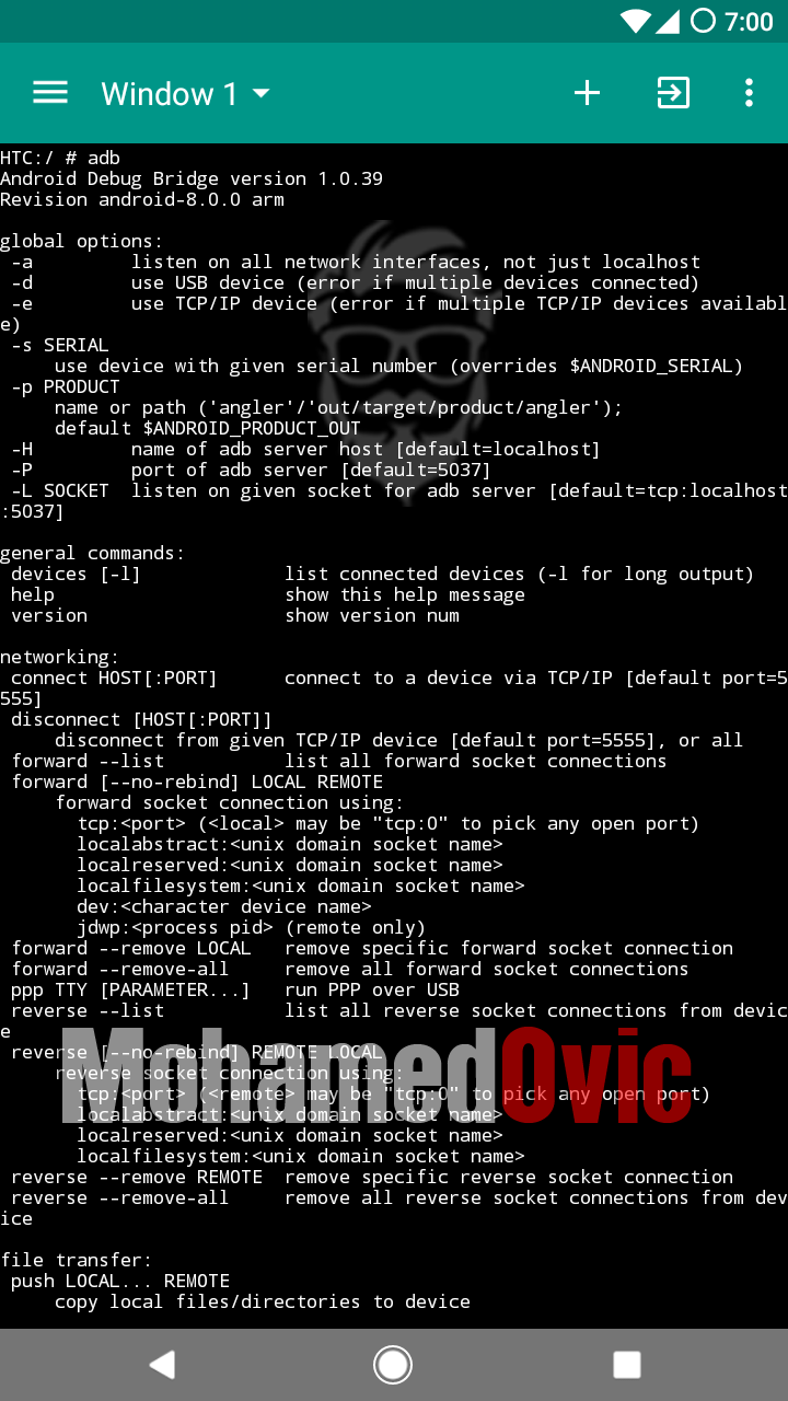 How to write ADB Fastboot Commands using Android Device Mohamedovic 01