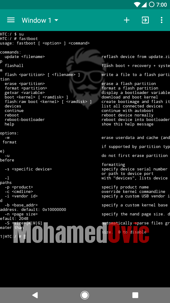 How to write ADB Fastboot Commands using Android Device Mohamedovic 02