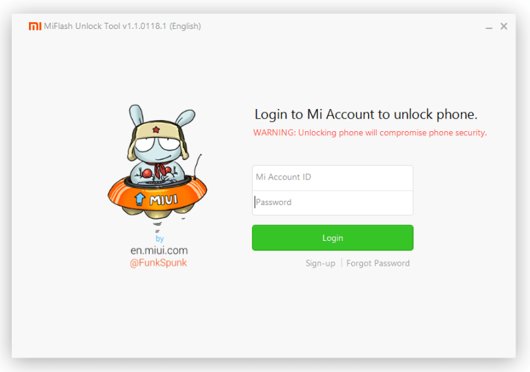 Unlock Bootloader with Mi Flash Tool 02