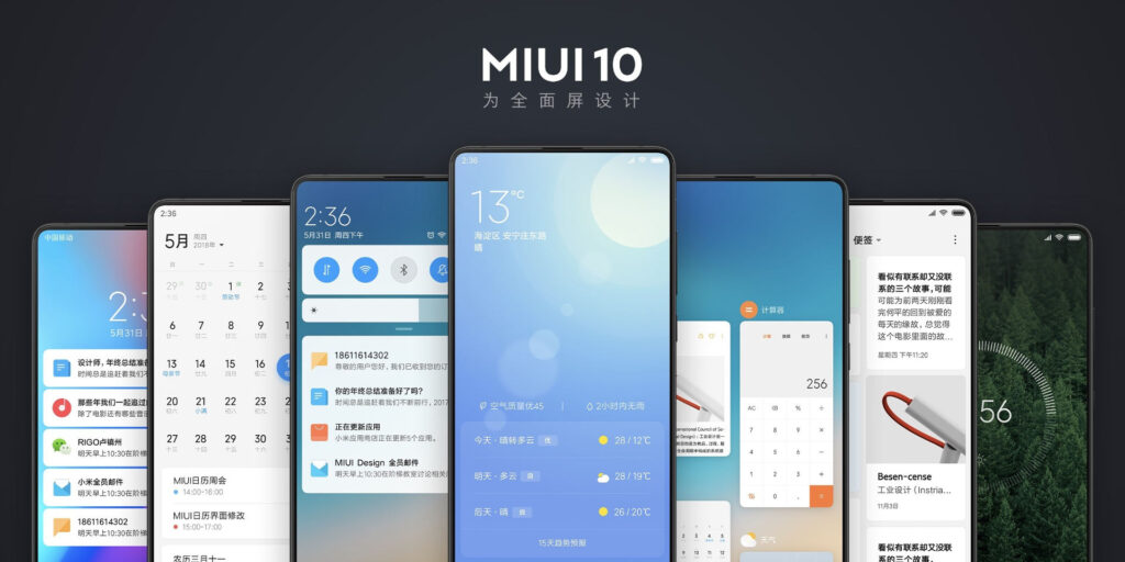 MIUI 10 Developer Preview Supported Devices Mohamedovic