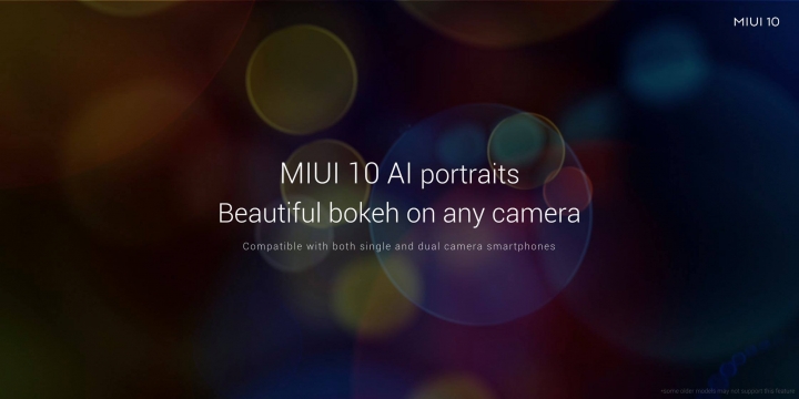 MIUI 10 with AI powered Portrait Effects Mohamedovic