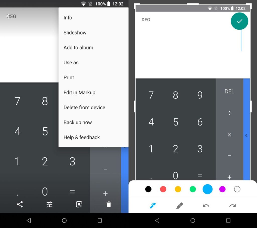 Android 9.0 P Screenshot Editor Mohamedovic