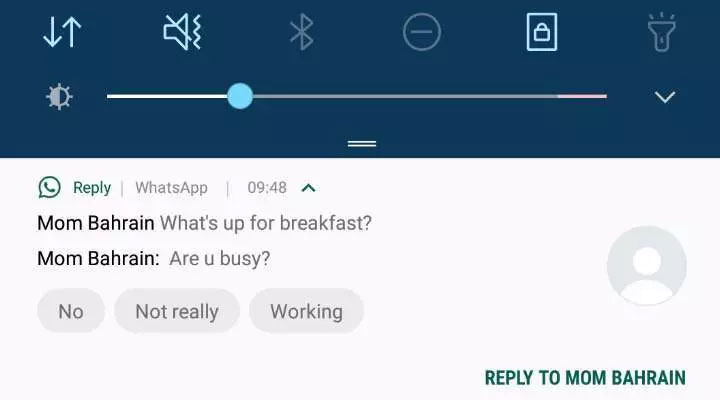 Android 9.0 P Smart Replies Mohamedovic