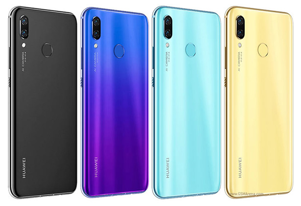 Huawei Nova 3 Colors Options
