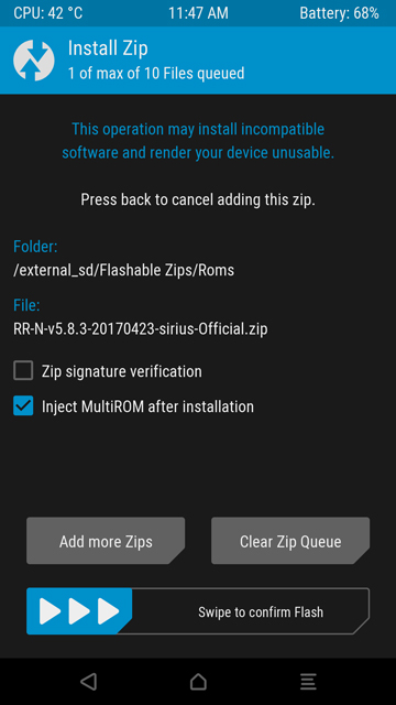Install Custom ROM on Android Device using TWRP Mohamedovic 02