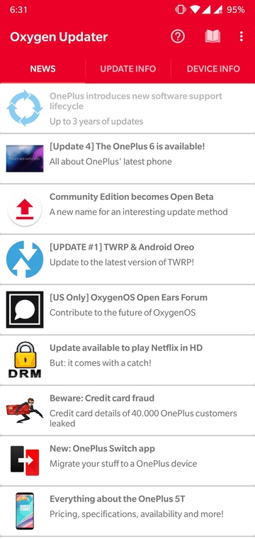 Instant OnePlus Firmware Updates with Oxygen Updater Mohamedovic 01