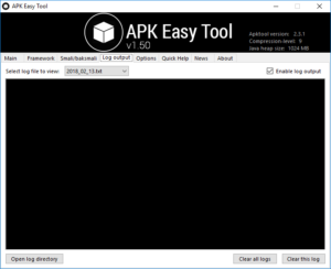 Decompile APK Files using APK Easy Tool Mohamedovic 01