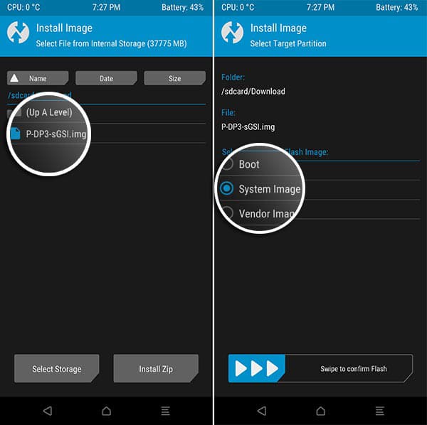 Flash Android 9.0 Pie GSI using TWRP Mohamedovic 02