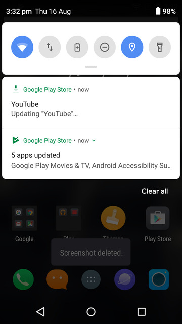 Get Android Pie Notification with Power Shade 09