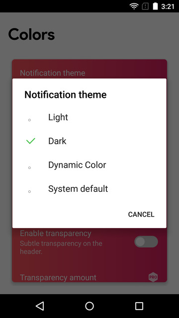 Get Android Pie Notification with Power Shade 12