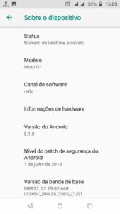 Moto G5 Oreo 8.1 Official Firmware update Mohamedovic 03