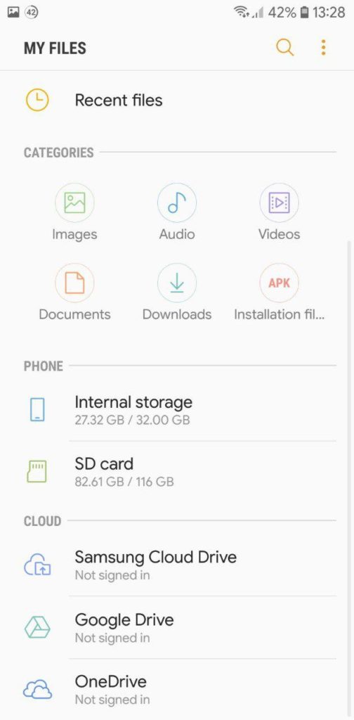 Samsung Galaxy Note 9 Stock My Files App Mohamedovic 09