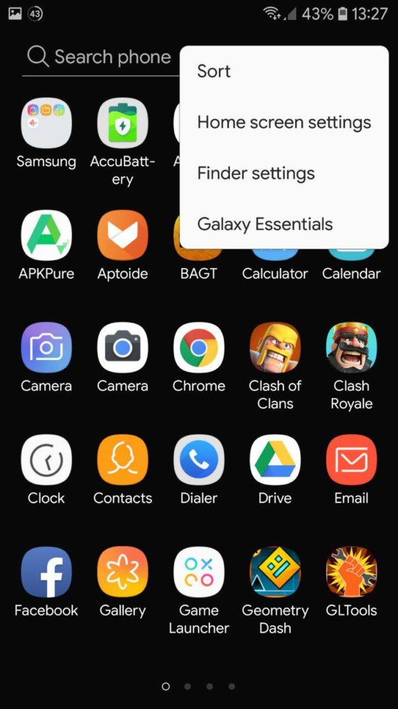 Samsung Galaxy Note 9 TouchWiz Home App Mohamedovic 04