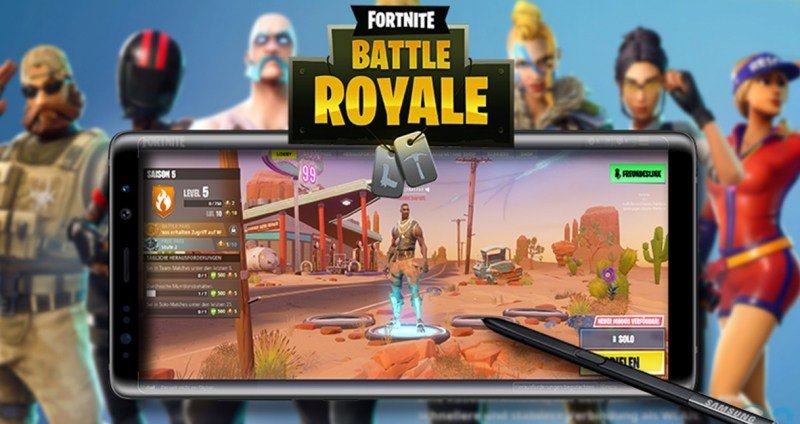 Samsung Galaxy Note 9 with Exclusive Fortnite
