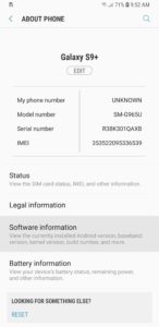 Galaxy S9 Developer Options Mohamedovic 02