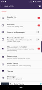 Get Galaxy Note 9 Edge Screen via Action Edge App Mohamedovic 07