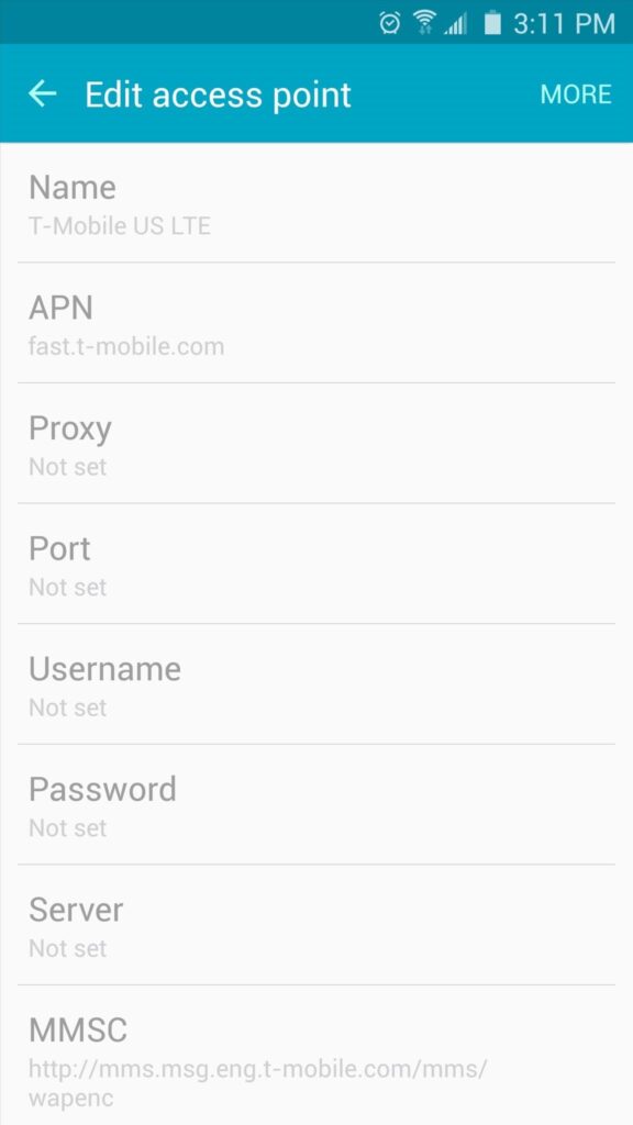 Modify APN Settings to Play on Mobile Data Mohamedovic 03