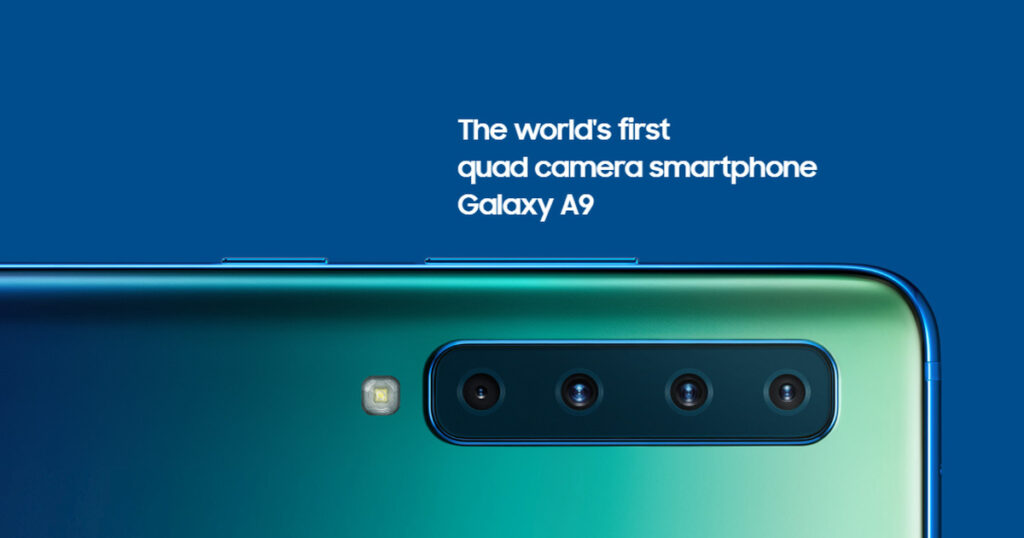 Samsung Galaxy A9 2018 Quad Camera