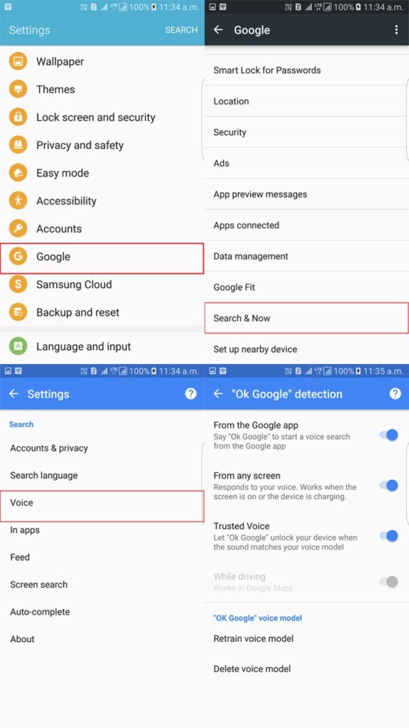Enabling OK Google Detection on Android Mohamedovic
