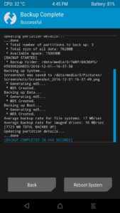 Save an NANDroid Backup via TWRP Recovery Mohamedovic 03