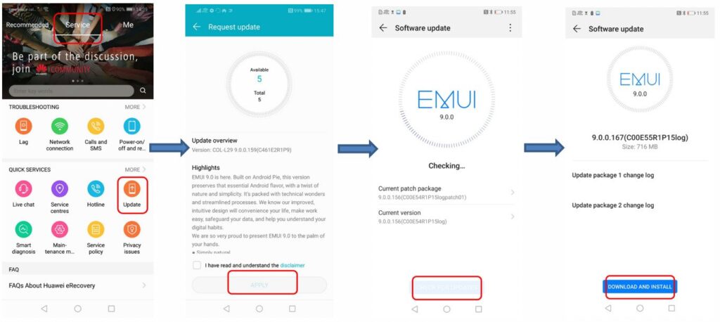 Download EMUI 9.0 Firmware Update on Huawei Devices Mohamedovic