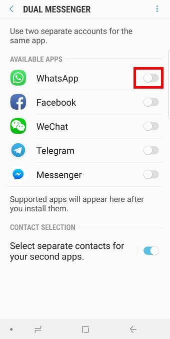 Use Two Whatsapp Accounts on Samsung Devices Mohamedovic 03