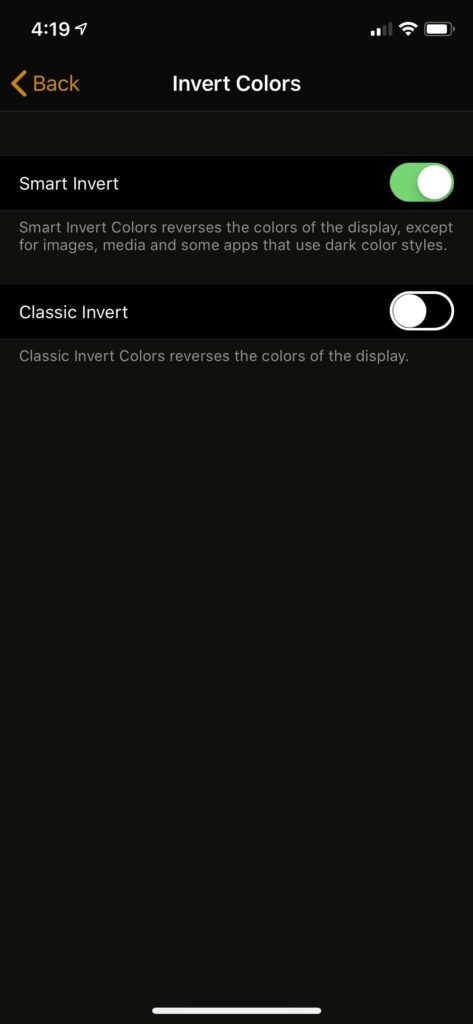 Enable iPhone Xs Dark Mode Setting Mohamedovic 03