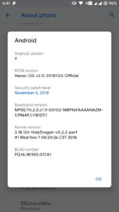 Havoc OS Based Android Pie ROM Mohamedovic 04
