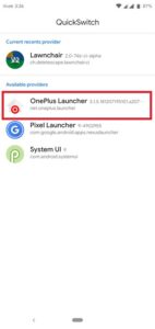 Install OnePlus Launcher 01