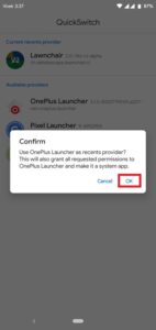Install OnePlus Launcher 02