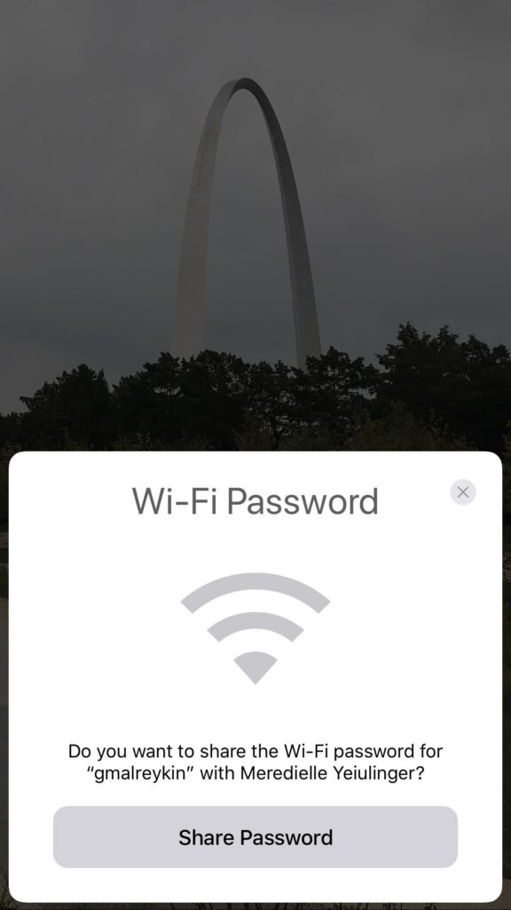 Share Wi Fi Password on iPhone Mohamedovic 01