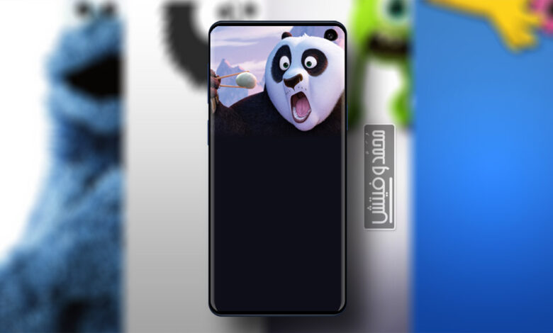 شرح كيفية إخفاء كاميرا Galaxy S10, S20 الأمامية مع خلفيات Punch-Hole الرائعة 1 خلفيات Punch-Hole لهاتف Galaxy S10